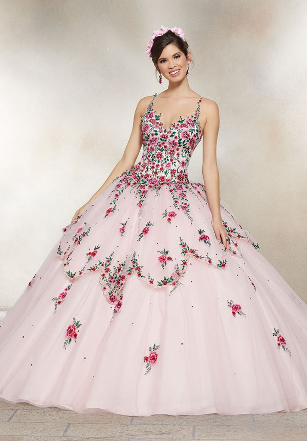 Morilee 34007 — Pink Quinceañera Dress