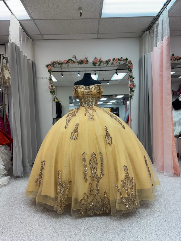 Golden Empress — Gold Quinceañera Dress