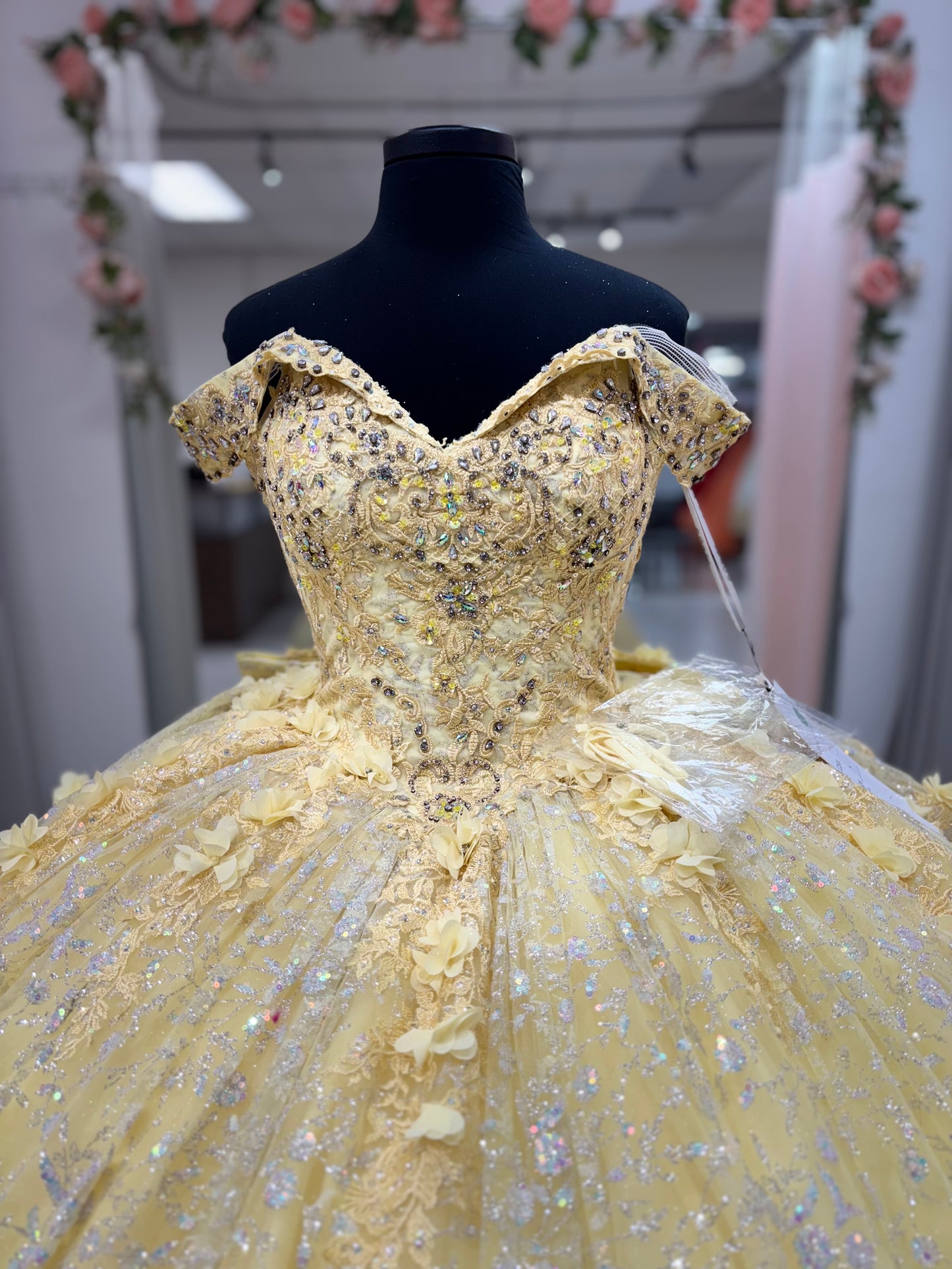 Honey Sun Ball Gown