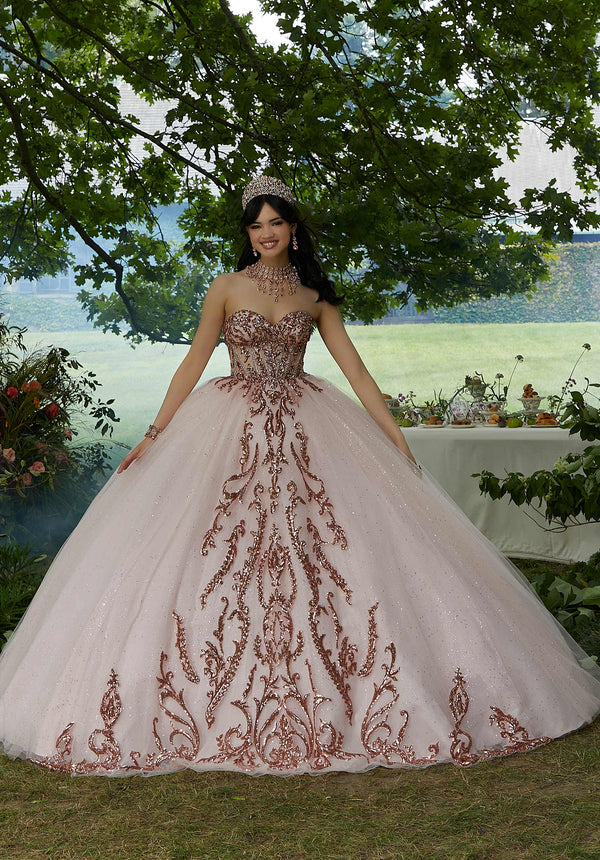 Morilee 89458 — Pink Quinceañera Dress