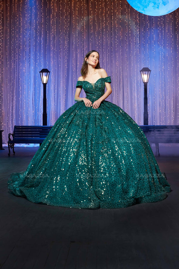 Ragazza DV99 599 — Emerald Quinceañera Dress