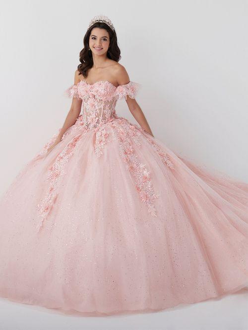 House of Wu 56465 — Pink Quinceañera Dress