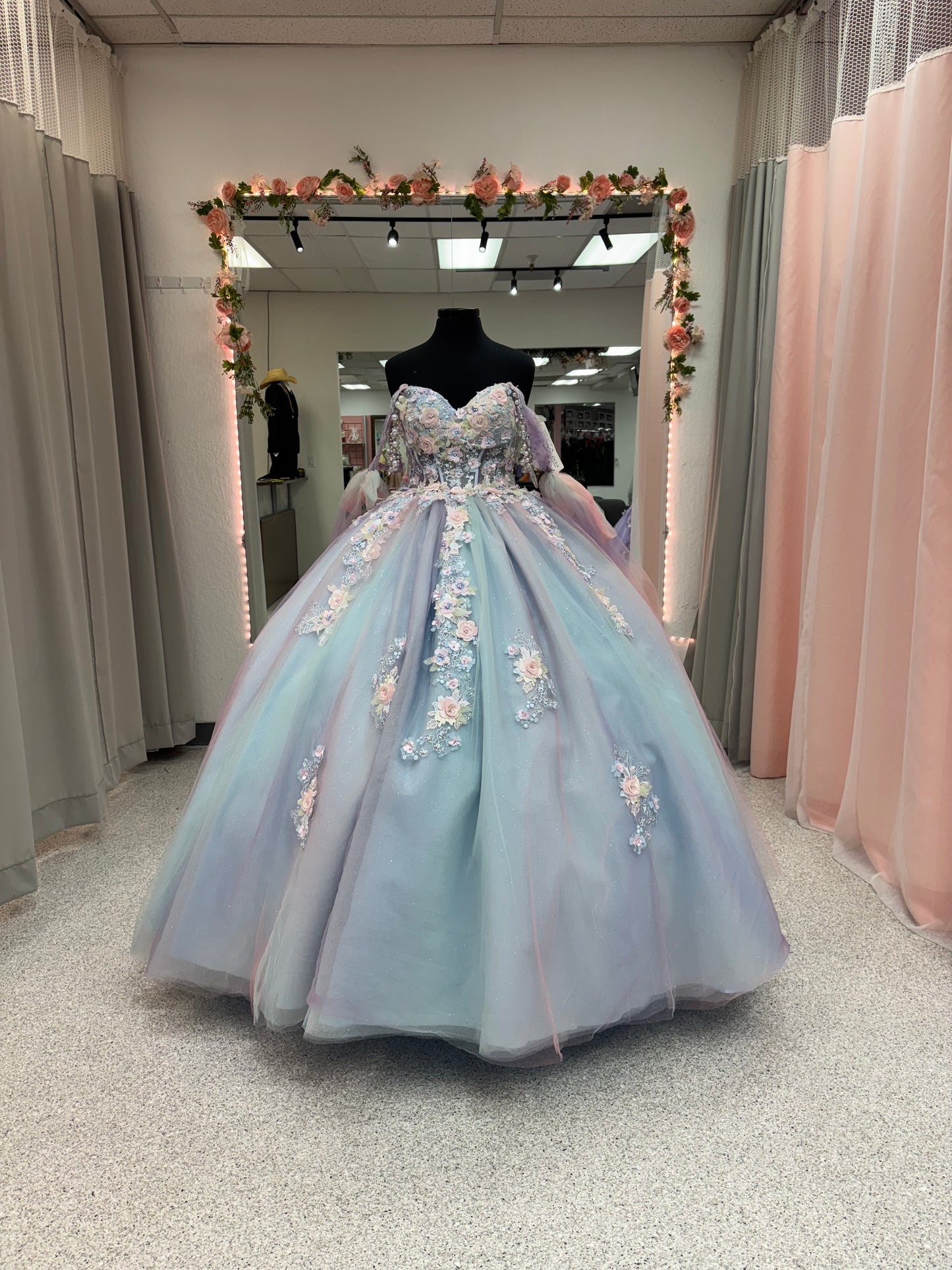 Blue Blossom Ombre Style: 26067