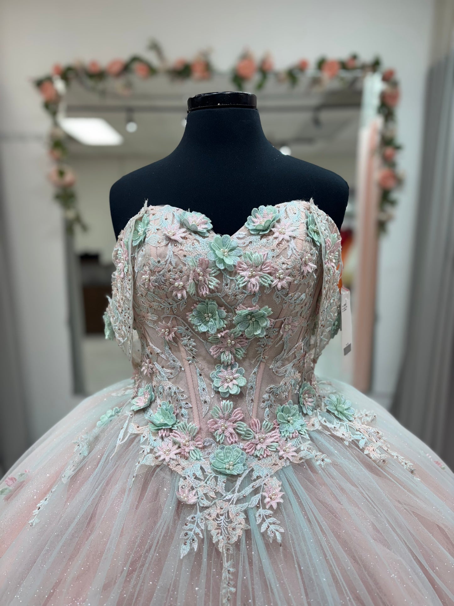 Aqua Blush Bloom 26055