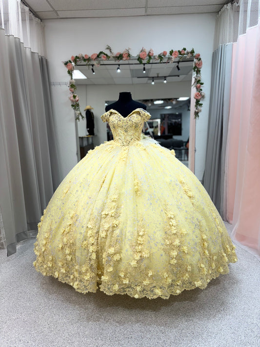 Honey Sun Ball Gown