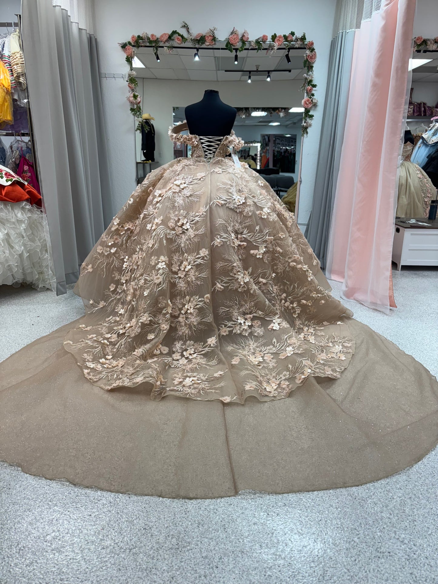 Golden Bloom Elegance