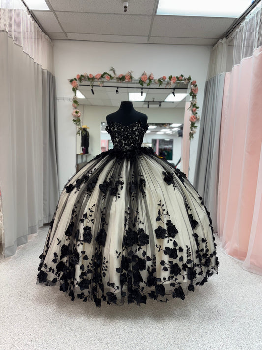 Midnight Ivory Elegance