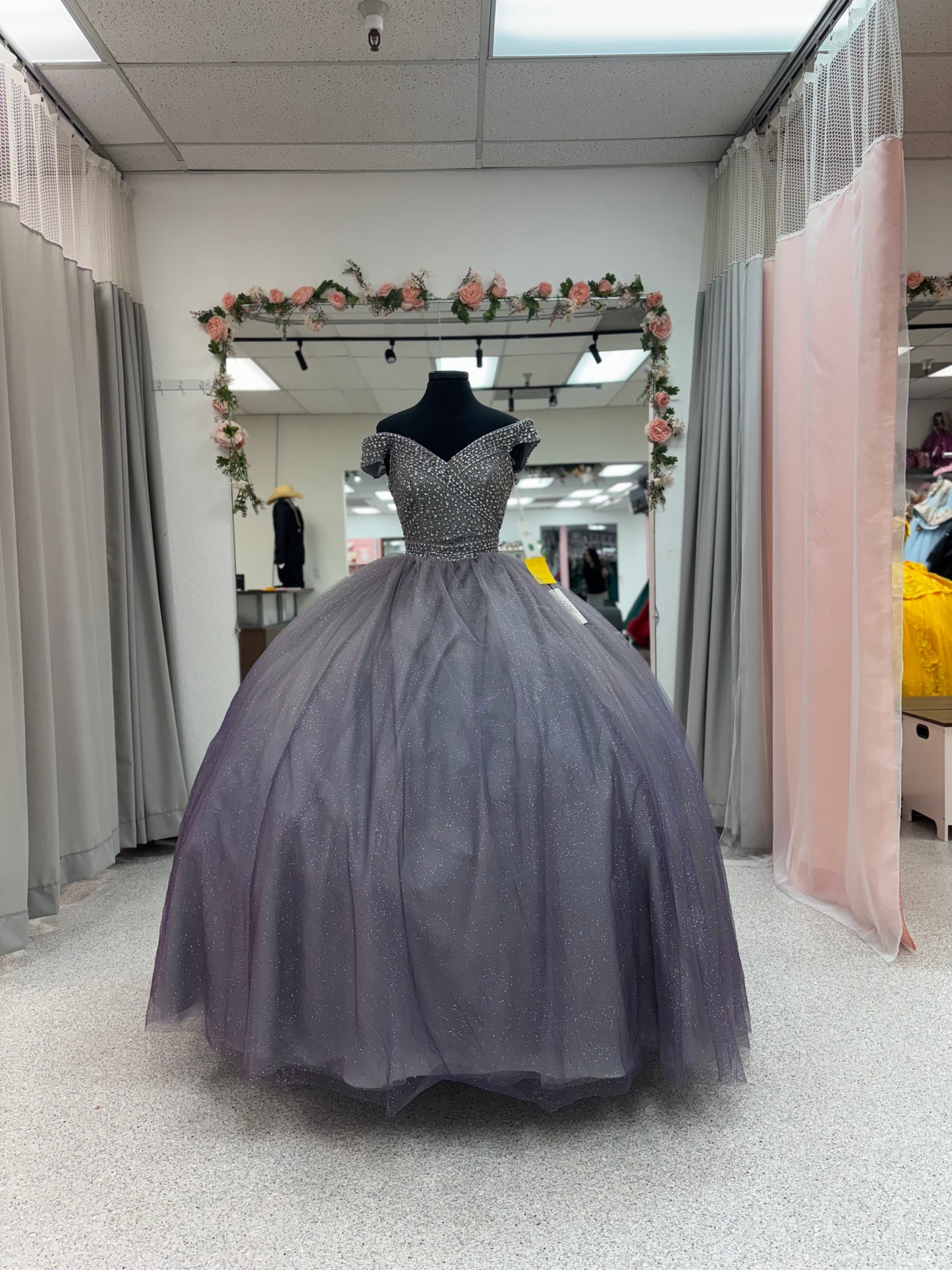 Slate Gray Stardust Elegance 56475