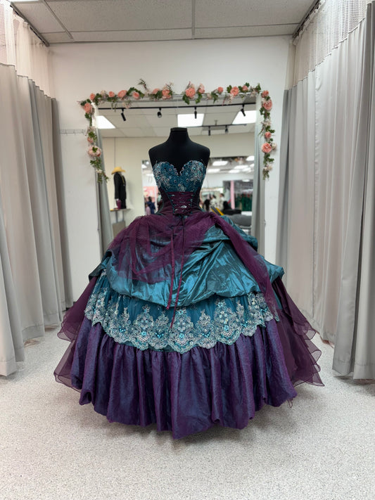 Teal Amethyst Royale