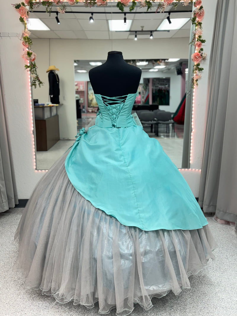 Aqua Silver Radiance — alternate view