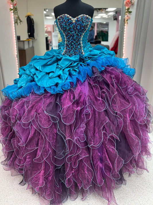 Turquoise Plum Couture