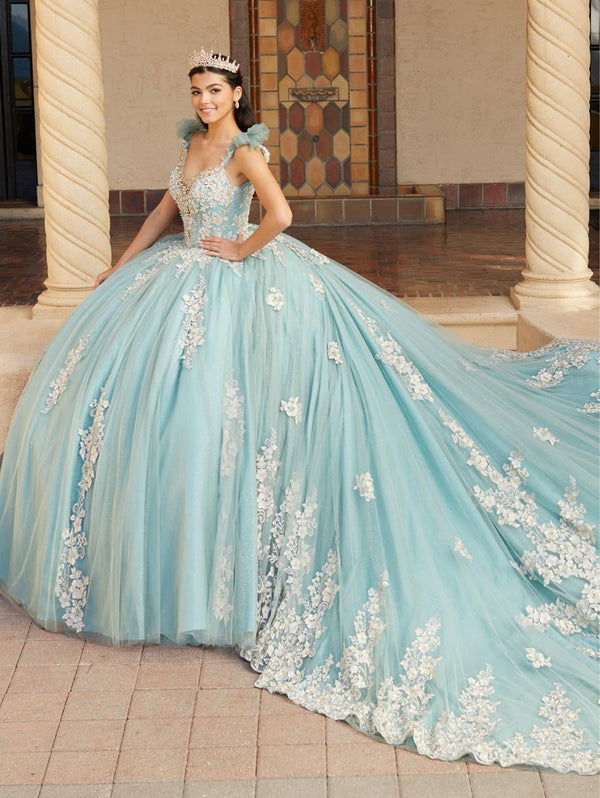 Quinceañera Collection 26059 — Sage Quinceañera Dress