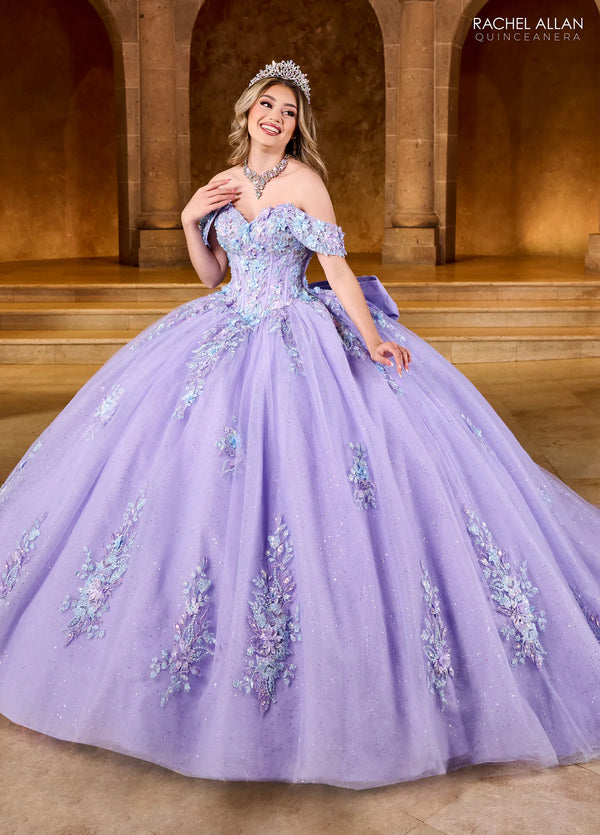 Rachel Allen RQ1153 — Purple Quinceañera Dress