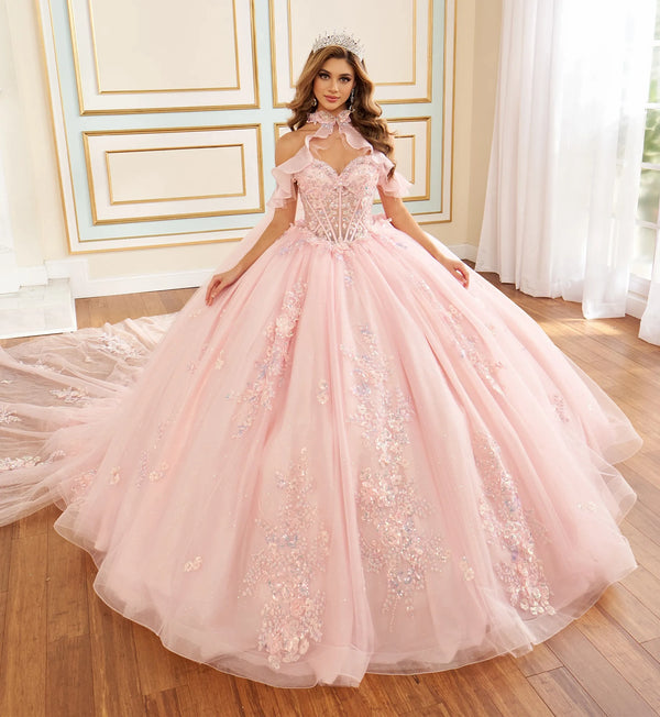 Princess PR3099 — Pink Quinceañera Dress