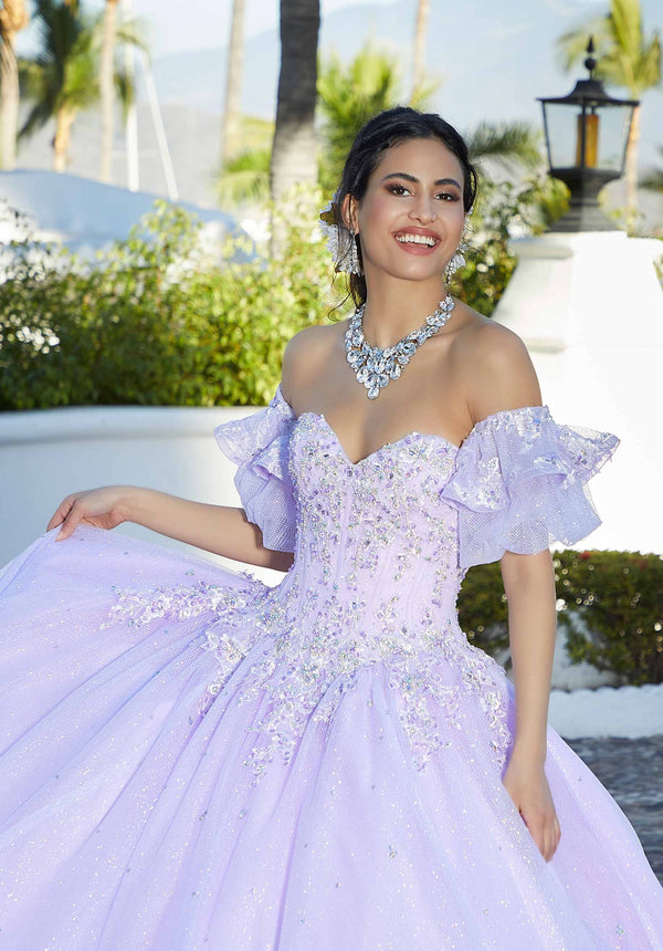 Morilee 60164 — Purple Quinceañera Dress