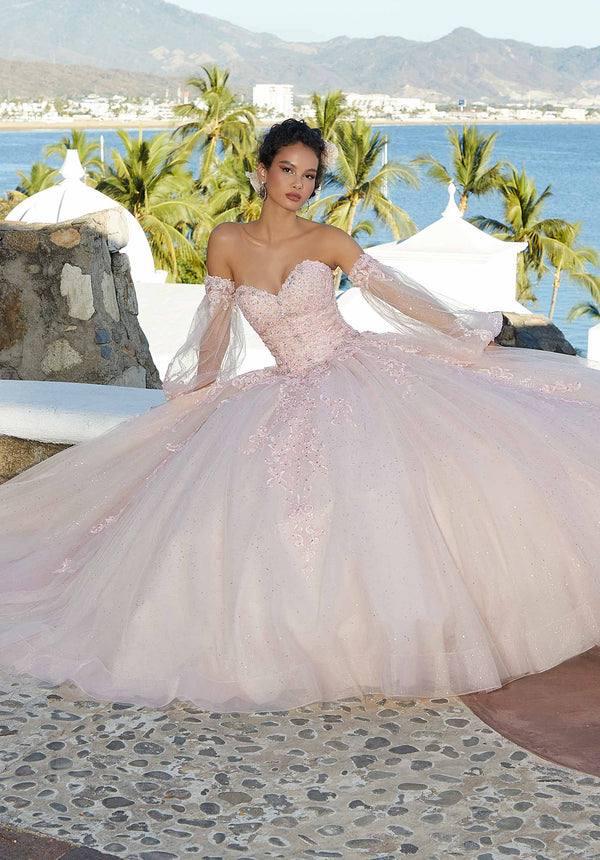 Morilee 89359 — Pink Quinceañera Dress