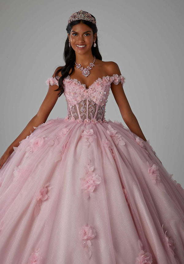 Morilee 89456 — Pink Quinceañera Dress